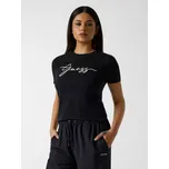 Guess dámské černé tričko 20025490-7621235981495