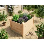 vyvýšený záhon LANITPLAST HOLZKISTE2 natur