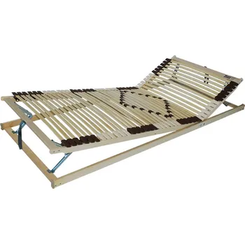 Postelový rošt MABO Lamelový polohovací rošt s trojitými lamelami TRIPLE FLEX HN: 85 × 200 cm