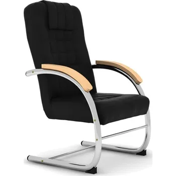 Křeslo BRADOP Křeslo chromové TITO R50 s kovovou kostrou: 255 Magic Velvet