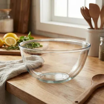 TADAR Claro – salátová mísa z borosilikátového skla 2 l