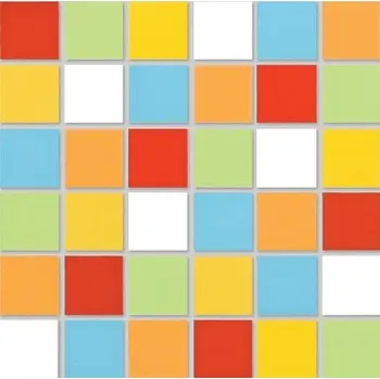 Obklad Mozaika Fineza Happy mix 30x30 cm lesk HAPPYMOZ5