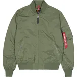 Bunda pilotní Alpha Industries MA-1 TT Light Bomber Jacket - olivová, 3XL