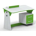 BRADOP Psací stůl sklápěcí CASPER C130 zelená, růžová, creme: Creme — 120×60×75 cm, bílá