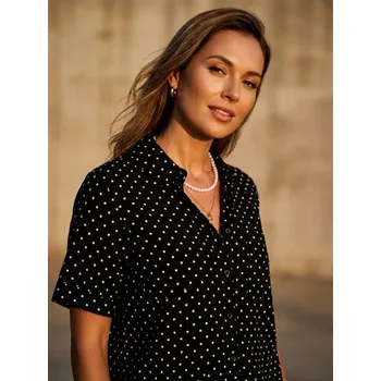 Dámské tričko Sinsay - Tričko s krátkým rukávem - vícebarevná - 219FI-MLC - 219FI-MLC-S-1