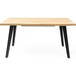 BRADOP Jídelní stůl rozkládací 150/210×90 OSKAR S309 dub: Dub Halifax — 150 × 80 cm, hnědá