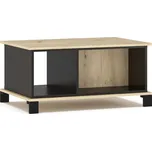 CASARREDO Konferenční stolek 90×60 BUCKET dub artisan/wenge: Dub Artisan + Wenge — hnědá, Dub Artisan + Wenge