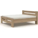 BRADOP Postel 180×200 CLAUDIA L207 dub sonoma: Dub Sonoma — 198×208×95 cm, hnědá