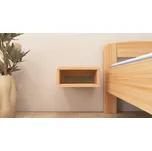 HP Nábytek Noční stolek OSLO závěsný 215BN, buk divoký: Třešeň — hnědá, Třešeň