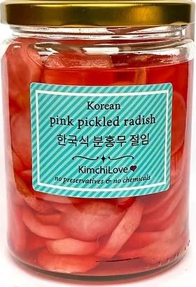 KimchiLove Nakládaná ředkvička Pink Picled Radish 480 g