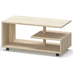 CASARREDO Konferenční stolek TURIN 120×60 dub sonoma, wenge: Dub Sonoma — hnědá, Dub Sonoma