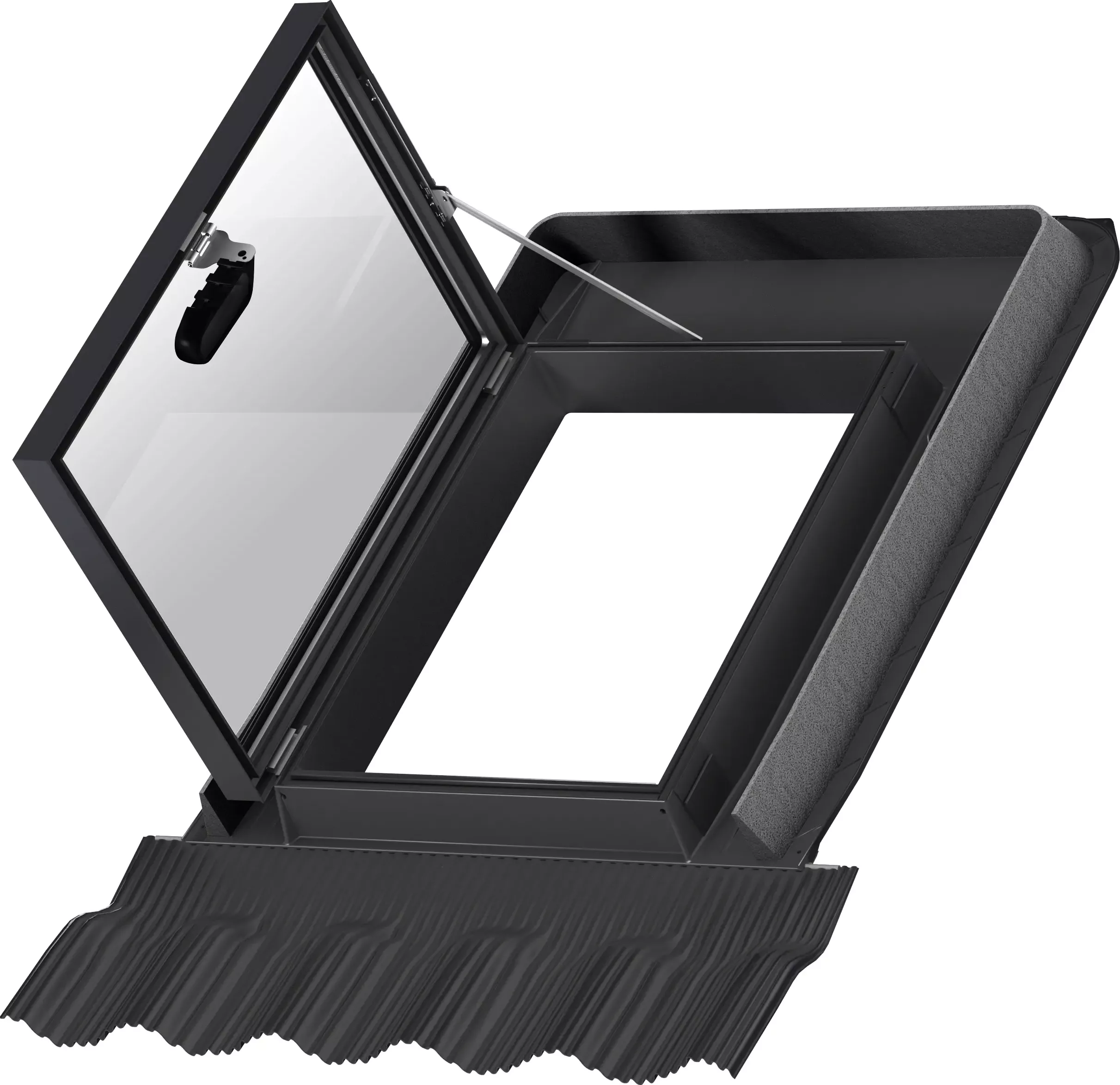 Střešní výlez s bočním otevíráním VELUX GVK 0000Z