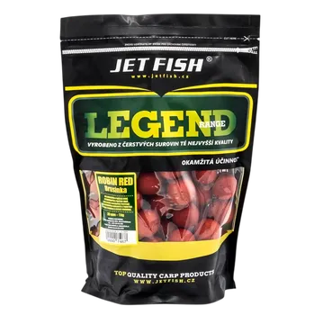Boilies Jet Fish Boilie Legend Robin Red + A.C. Brusinka Hmotnost: 250g, Průměr: 24mm