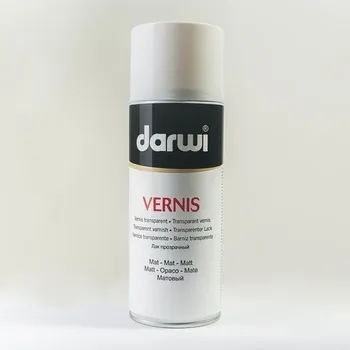 Barva ve spreji DARWI transparentní lak matný 400 ml v
