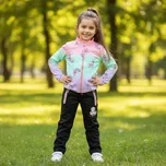 KUGO DÍVČÍ SOFTSHELLOVÉ KALHOTY JEDNOROŽEC HK5300 Velikost: 116, Barva: Černá