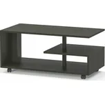 CASARREDO Konferenční stolek TURIN 120×60 wenge: Dub Sonoma — černá, Dub Sonoma