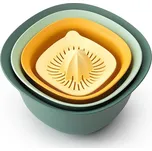 Sada misek s cedníkem a mačkadlem Brabantia 122262 vícebarevná MLC