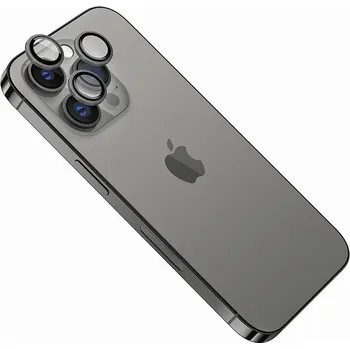 Ochranná skla čoček fotoaparátů FIXED Camera Glass pro Apple iPhone 11/12/12 Mini, space gray