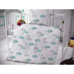 Bavlněné povlečení do dětské postýlky Nebíčko - 1+1, 90x135, 45x60cm 6381_