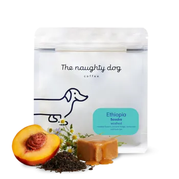Káva Výberová káva Etiopie SASABA 200g od The naughty dog