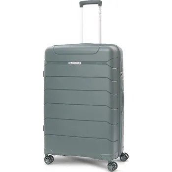 AEROLITE Plastový kufr T-155 L, zelený