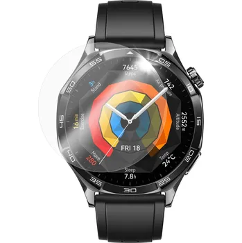 Ochranné tvrzené sklo FIXED pro smartwatch Huawei GT 5 46mm, 2 ks v balení, čiré