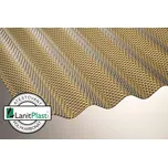 LANIT PLAST MARLON CSE DIAMOND VL 76/18 polykarbonátová deska bronz 1,045x5m PK732-452