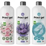 Nanolab Prací gel z Marseillského mýdla pro citlivou pokožku 1 l, 20 praní, sada 2+1 ZDARMA