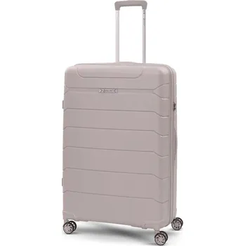 AEROLITE Plastový kufr T-155 L, béžový