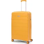 AEROLITE Plastový kufr T-155 L, žlutý