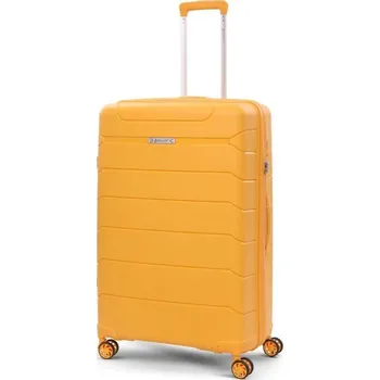 AEROLITE Plastový kufr T-155 L, žlutý