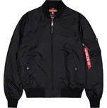 Bunda pilotní Alpha Industries MA-1 TT Light Bomber Jacket - černá, XL