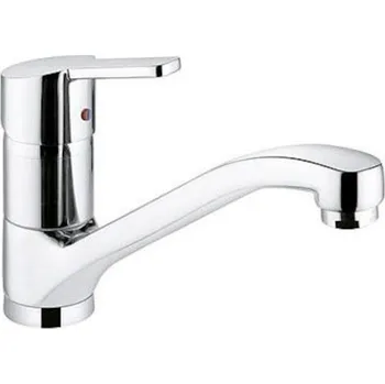 Vodovodní baterie Kludi Dřezová baterie Logo Neo s otočným raménkem chrom 379190575