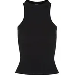 Tílko dámské Urban Classics Ladies Racer Back Rib Top - černé, XXL