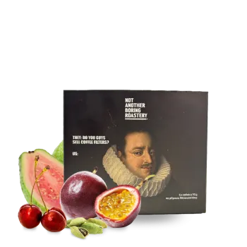 Káva Výberová káva Kolumbie BOURBON SIDRA - drip sáčky 5ks/bal 5ks od Not Another Boring Roastery