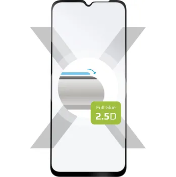 Ochranné tvrzené sklo FIXED Full-Cover pro Realme C11 (2021), černé