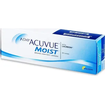 Acuvue Moist 1 Day (30 čoček) dioptrie: -7.00, zakřivení: 8.50