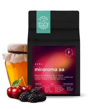 Káva Výberová káva Keňa MIROROMA AA 250g od Nordbeans