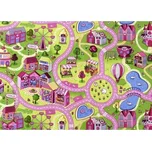 Dětský kusový koberec silnice Sweet Town 95 × 133 cm