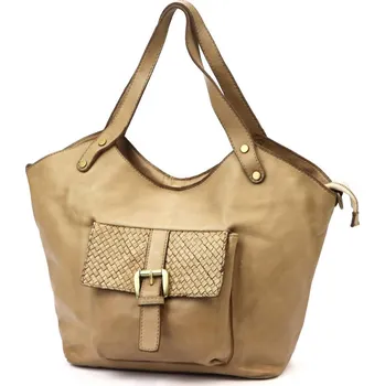 Kabelka Dámská kabelka VS 016 taupe + doprava zdarma