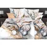 Mikroplyšové povlečení Alicia 140x200 cm