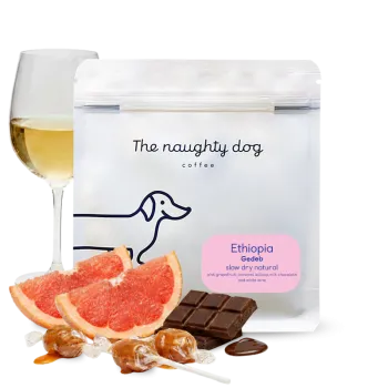 Káva Výberová káva Etiopie GEDEB - slow dry 200g od The naughty dog