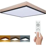 LED stropní světlo s dálkovým ovládáním WO802 - 45 x 45 cm, hnědá