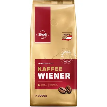 Káva Seli Kaffee Wiener, zrnková káva, 1000 g V617109