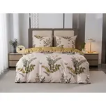 Flanelové povlečení z mikrovlákna ORVILA béžové Rozměr povlečení: 2 ks 70 x 90 cm | 200 x 220 cm