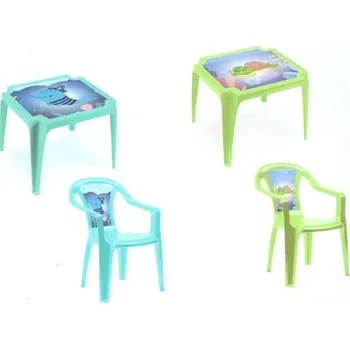 Dětsný nábytek Zahradní plastová dětská židlička s obrázkem BAMBINI DISNEY