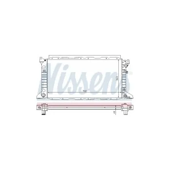 Chladič motoru Chladič motoru NISSENS 62048