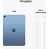 Tablet Apple iPad A16 11" 128 GB Wi-Fi modrý (3N790ZM/A)