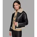 KARL LAGERFELD dámská zimní bunda CROPPED XL