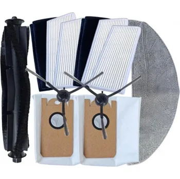 Příslušenství k robotickému vysavači HEPA filtry, kartáče, mop do vysavače XIAOMI Viomi S9 Alpha UV a sáčky, 10ks sada
